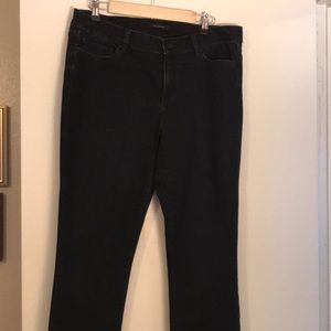 Dark wash Ann Taylor skinny jeans